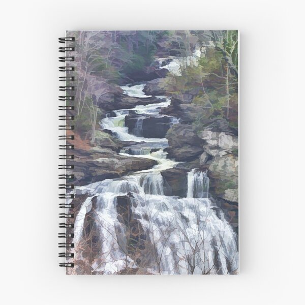 Item preview, Cullasaja Falls - Painterly Effect designed and sold by TonyCrehan.