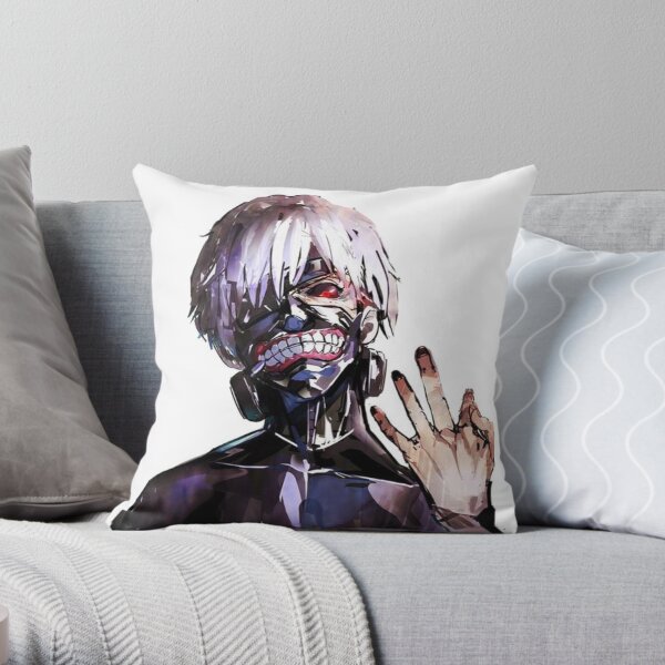 Kaneki Throw Pillow