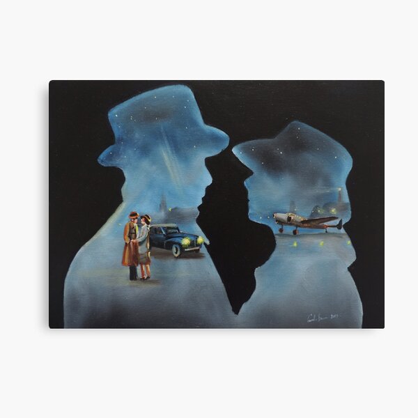 Casablanca oil painting Canvas Print