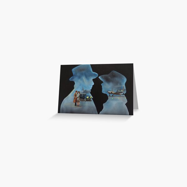 Casablanca oil painting Greeting Card