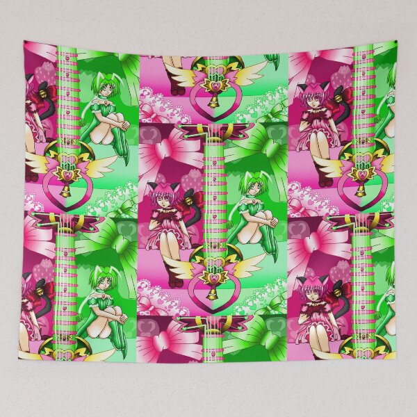 Item preview, Fusion T.M.M. Guitar #2 - Mew Ichigo & Mew Retasu designed and sold by FieryWindWaker.