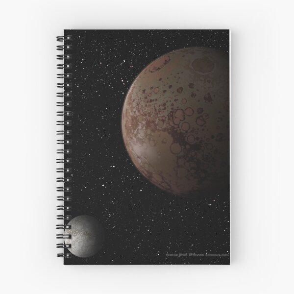 Item preview, Dwarf Planet Pluto and its moon Charon designed and sold by Jim Plaxco.