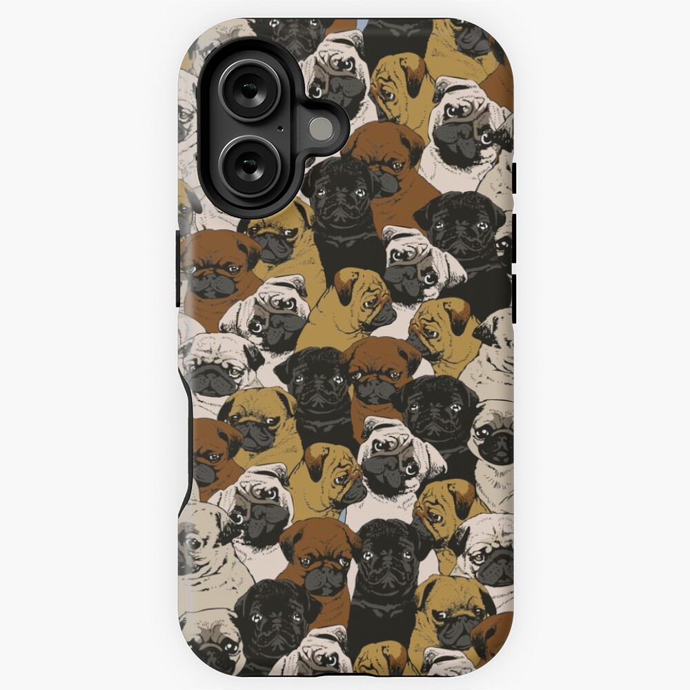 Vista previa del artículo con la obra «Funda resistente MagSafe para iPhone», diseñado y vendido por Huebucket.