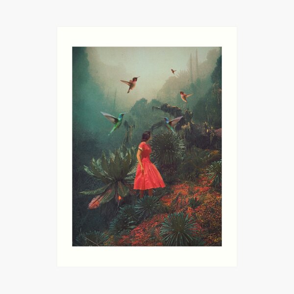 20 Seconds before the Rain Art Print