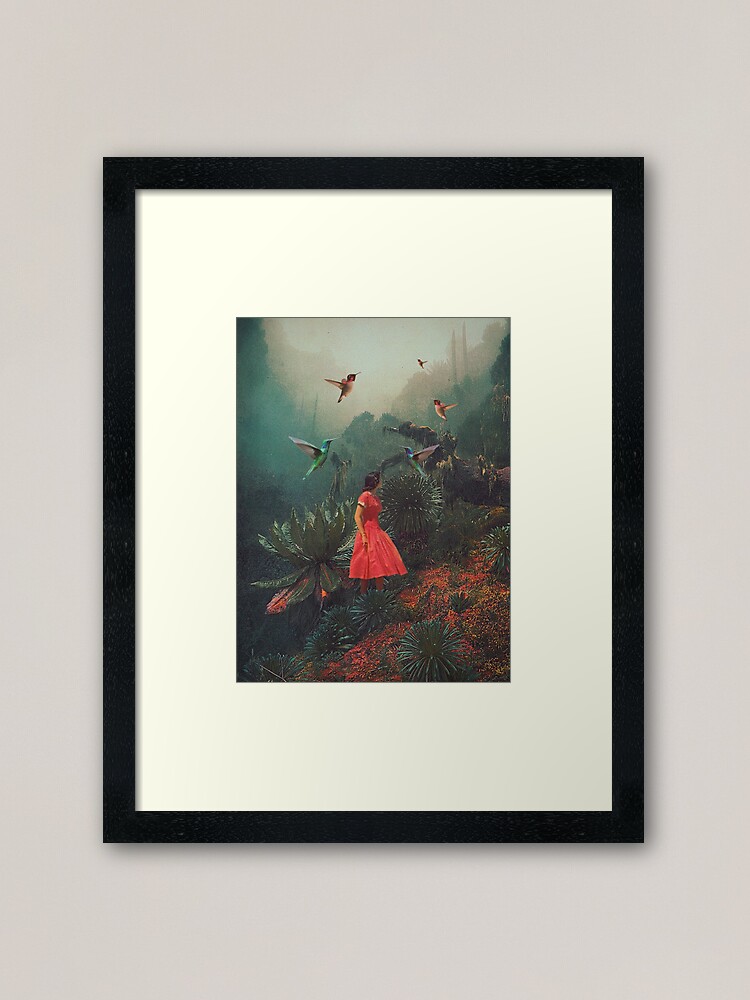 Alternate view of 20 Seconds before the Rain Framed Art Print