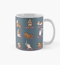 Englisches Bulldoggen-Yoga Tasse (Standard)