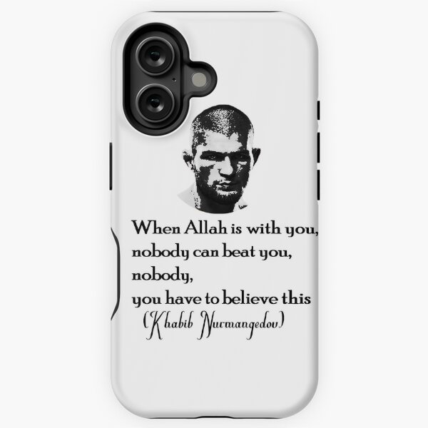 Vista previa del artículo con la obra «Khabib Nurmangedov», diseñado y vendido por Pxwnz.