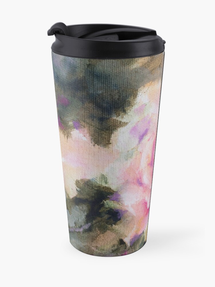 Mug isotherme ''Rose romantique' : autre vue