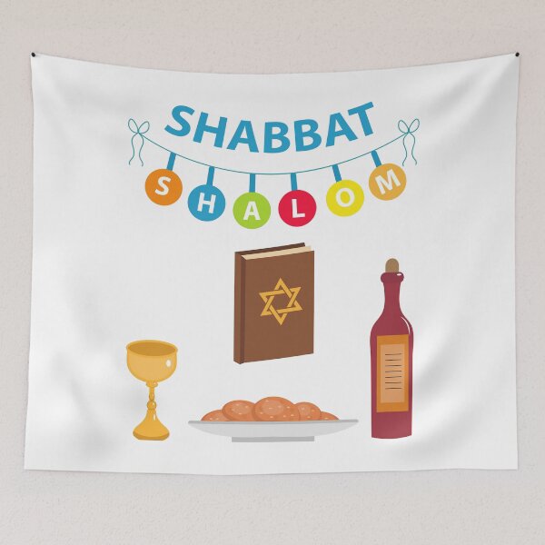 Item preview, Hebrew Israelite Clothing True Hebrew Shabbat Shalom TShirt designed and sold by Oles Bielienkyi.