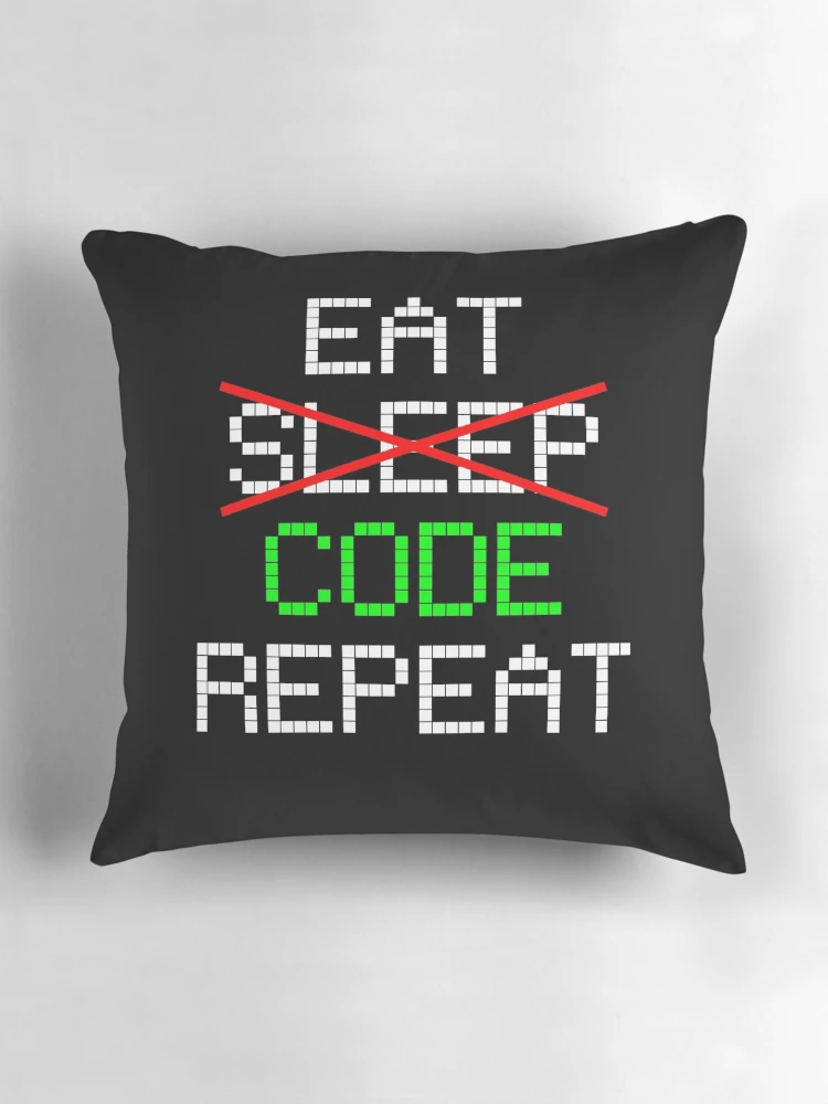 Thumbnail 3 of 4, Pillow, Code Coding Programming Computer Science designed and sold by 4tomic.