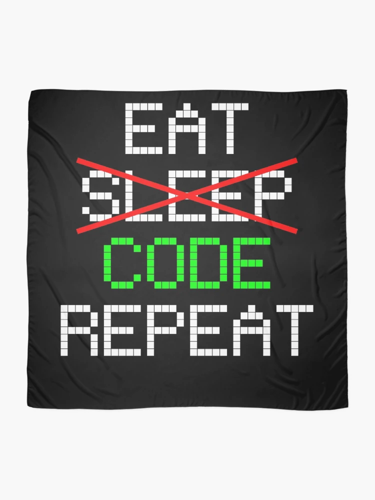 Thumbnail 2 of 3, Scarf, Code Coding Programming Computer Science designed and sold by 4tomic.