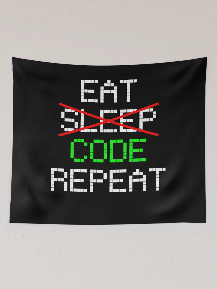 Thumbnail 2 von 3, Wandbehang, Code Coding Programmieren Informatik designt und verkauft von 4tomic.
