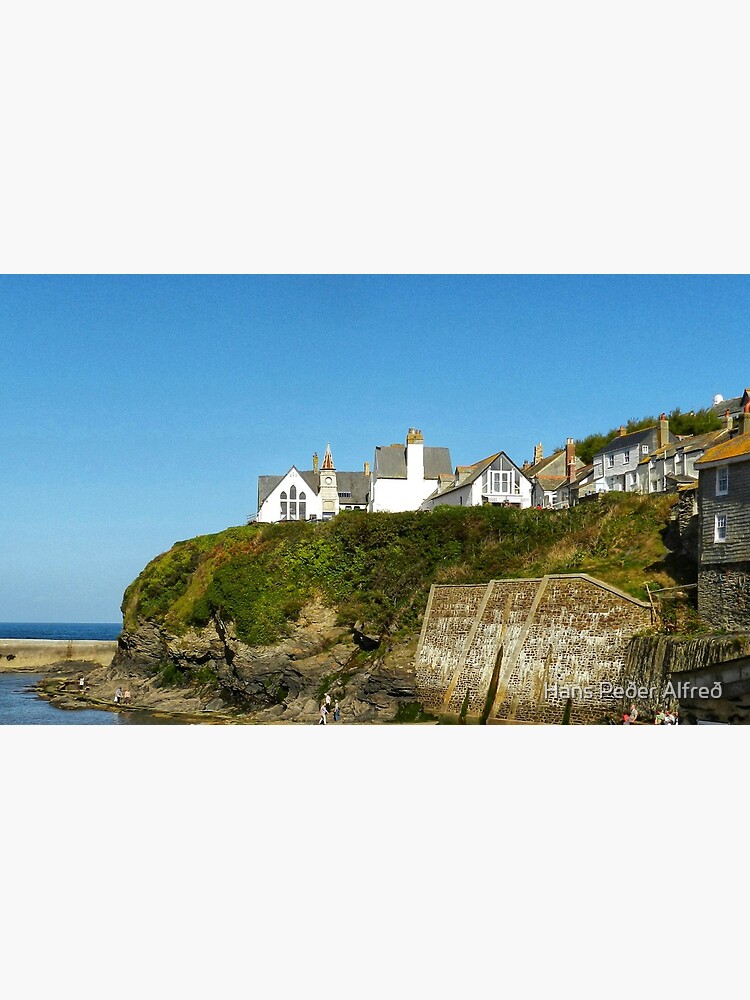 "Portwenn(Port Isaac) Cornwall, England The School House" Coffee Mug