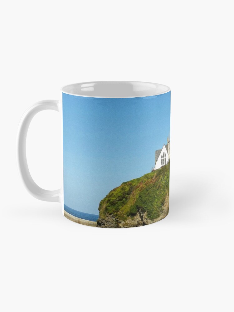 "Portwenn(Port Isaac) Cornwall, England The School House" Coffee Mug