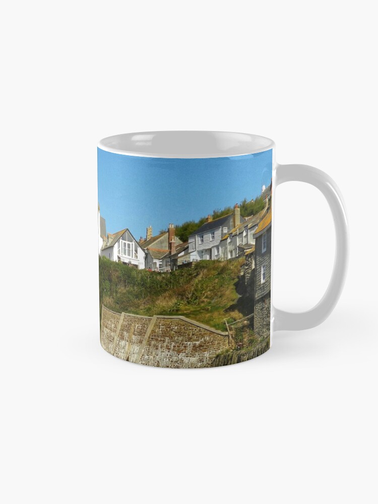 "Portwenn(Port Isaac) Cornwall, England The School House" Coffee Mug