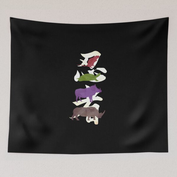 Item preview, Anthropomorphic Renaissance Amphibian Martial Artists designed and sold by TeamMasa.