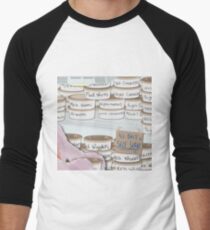 Fridge Full of Worms! Men's Baseball ¾ T-Shirt