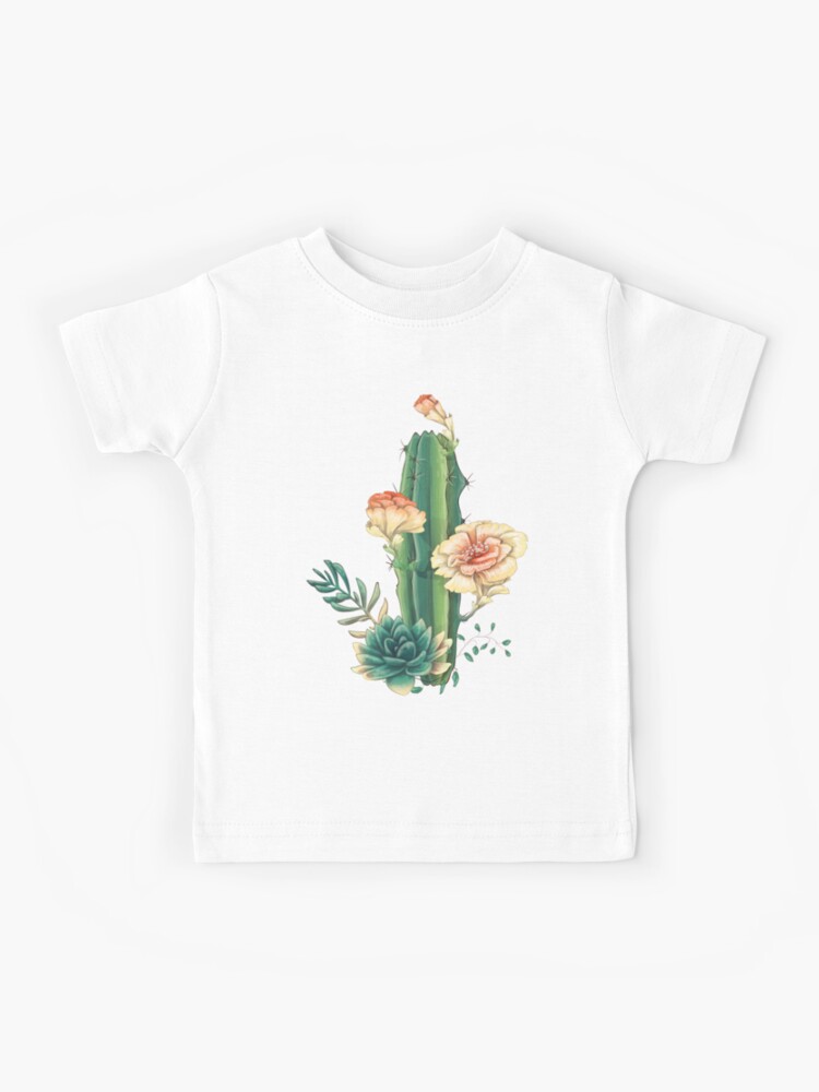 cactus flower shirt