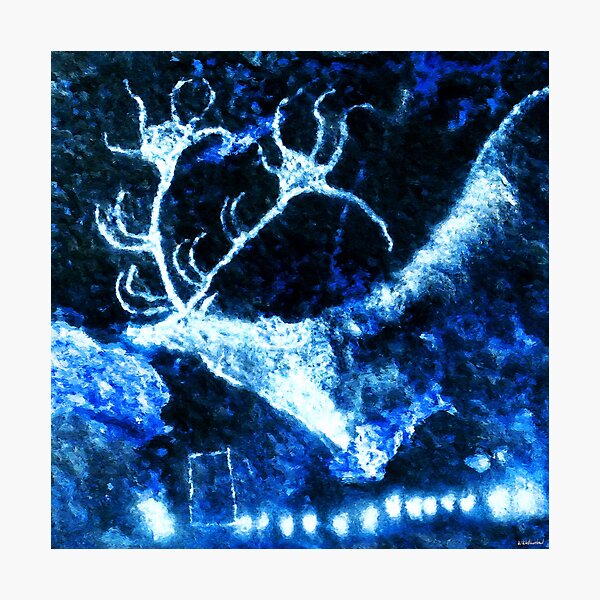 Item preview, Lascaux Megaceros Deer 3 - Negative designed and sold by Weston  Westmoreland.