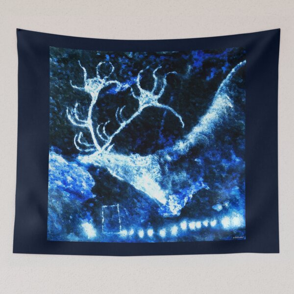 Item preview, Lascaux Megaceros Deer 3 - Negative designed and sold by Weston  Westmoreland.
