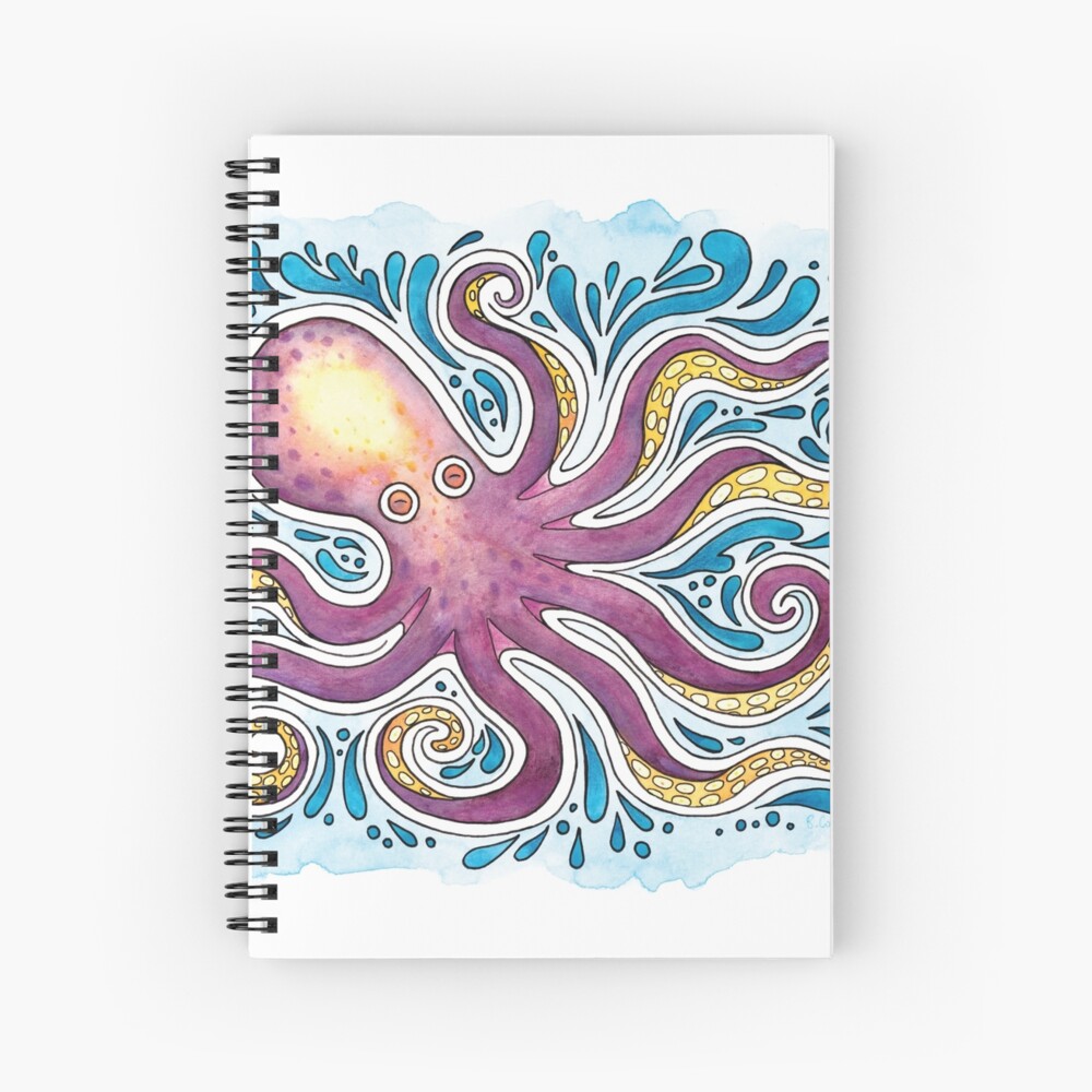 Item preview, Spiral Notebook designed and sold by breannacooke.