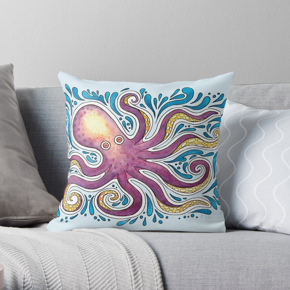 Item preview, Throw Pillow designed and sold by breannacooke.