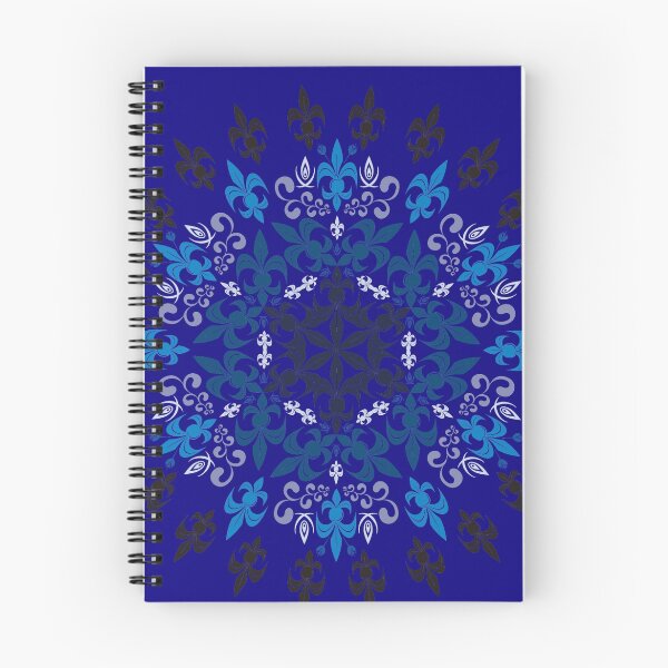 Item preview, roue de lys (version bleu) designed and sold by HoremWeb.