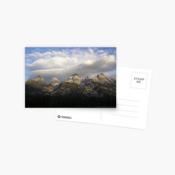 Grand and Moody Tetons Postcard
