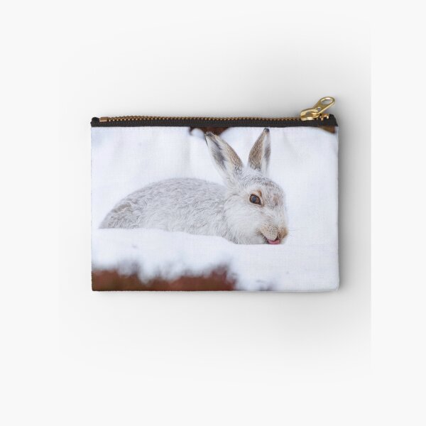 Item preview, Cute white mountain hare rabbit designed and sold by chanonry.