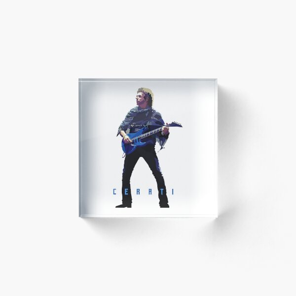 Gustavo Cerati Soda Stereo Acrylic Block