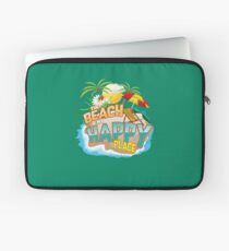The Beach Is My Happy Place Art | Cool Nature Lover Gift Laptop Sleeve