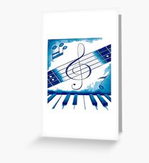 Música total Greeting Card