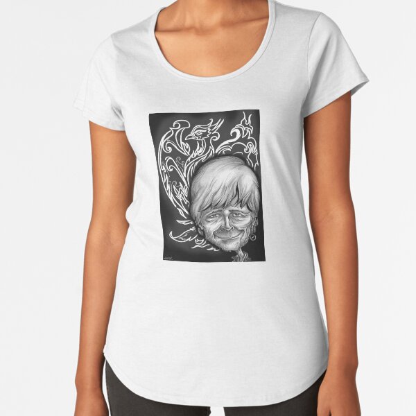 renaud phoenix caricature T-shirt premium échancré