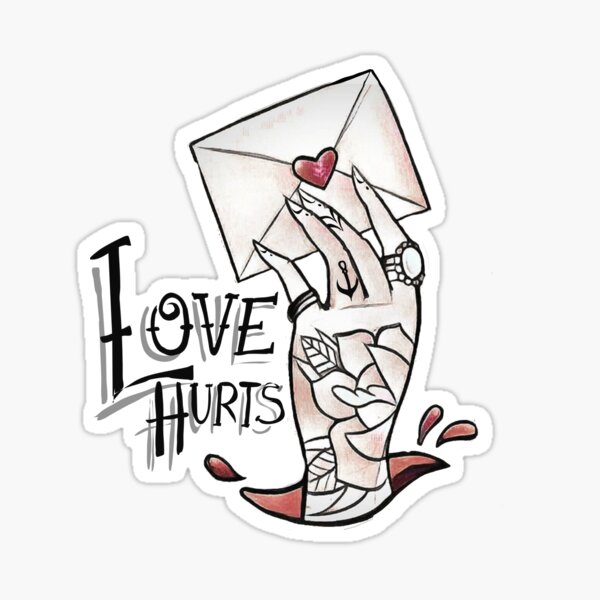 Love Hurts Tattoo Gifts  Merchandise for Sale  Redbubble