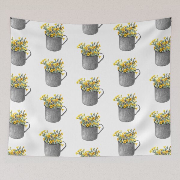 Item preview, Mug with primulas designed and sold by stasia-ch.