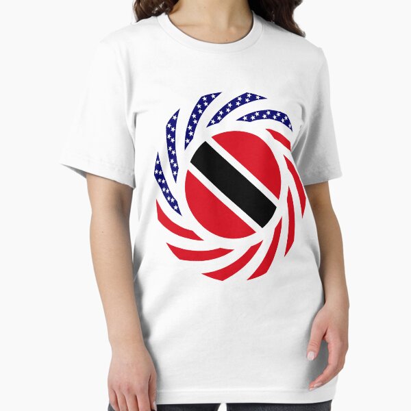 Item preview, Trinidadian American Multinational Patriot Flag Series designed and sold by Carbon-Fibre Media.