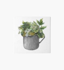 Mug with green forest growth Art Board