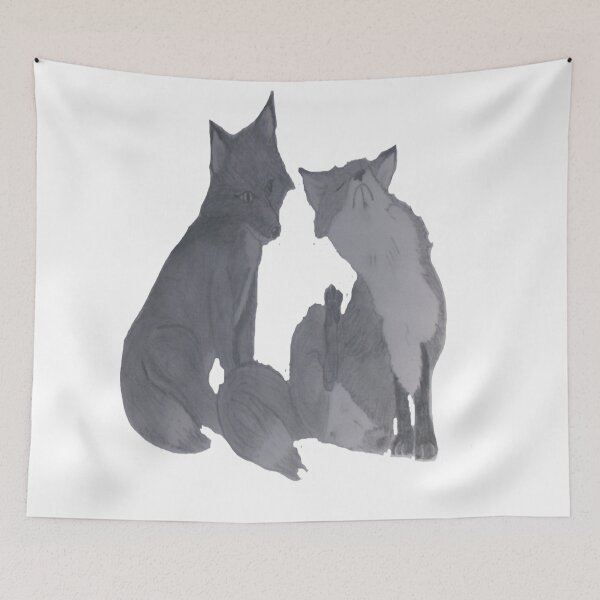 Item preview, Fox Pair designed and sold by BellsPainting.