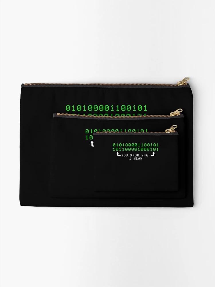 Thumbnail 2 of 4, Zipper Pouch, Geek Computer Science Programming designed and sold by 4tomic.