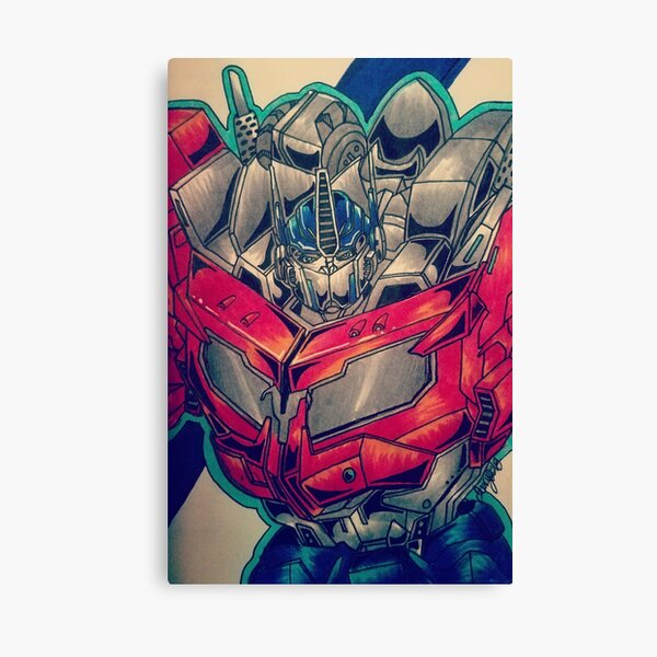 TFP Beast Hunters Optimus Prime Canvas Print