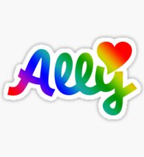 Ally Sticker