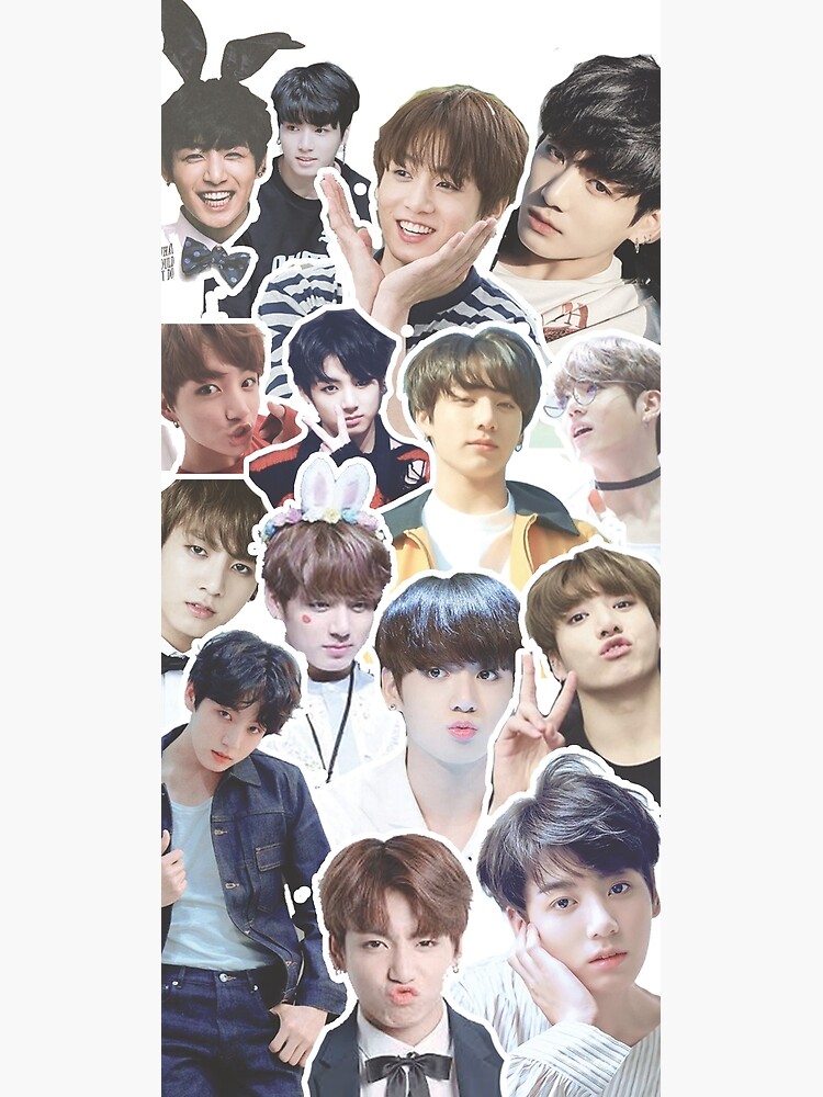 Jungkook BTS collage Mini Skirt for Sale by MloBio