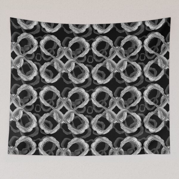 Item preview, Shark Jaw Pattern designed and sold by TMBTM.