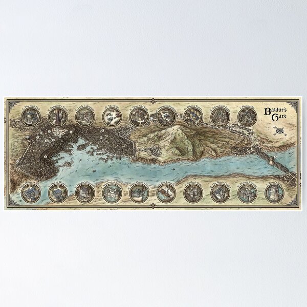 Item preview, Baldur's Gate designed and sold by Filox.