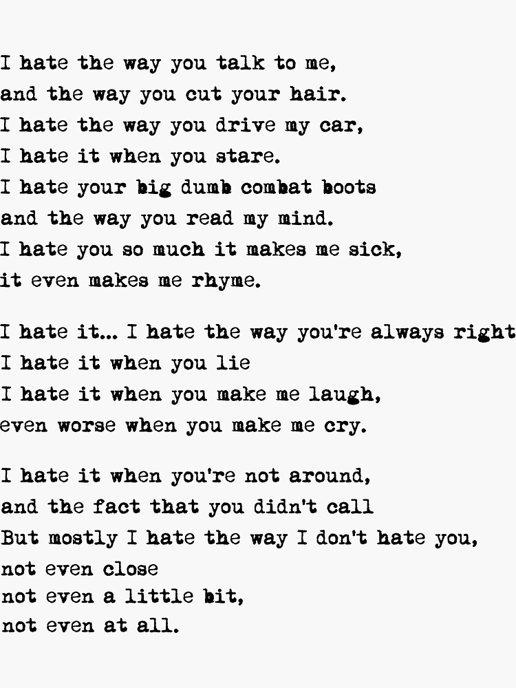 10-things-i-hate-about-you-sticker-for-sale-by-gabysss-redbubble