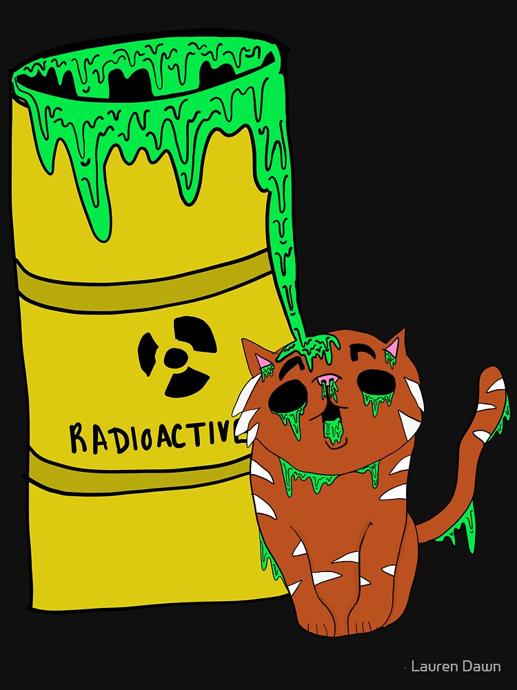"Radioactive Cat" Tshirt by laurendawn Redbubble