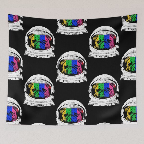 Item preview, Astronaut Pug designed and sold by Huebucket.