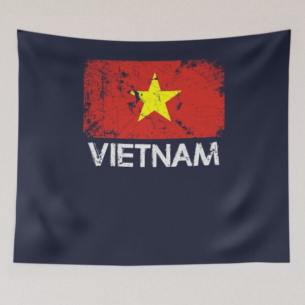 Item preview, Vietnamese Flag Design | Vintage Made In Vietnam Gift designed and sold by melsens.