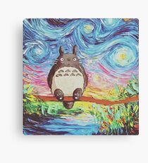 Totoro 3 Canvas Print