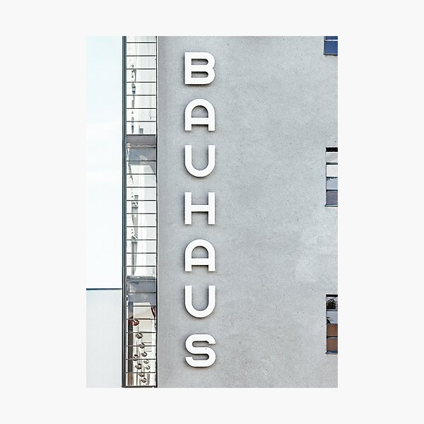 Item preview, Bauhaus designed and sold by PZAndrews.